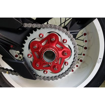 CNC Racing Billet Aluminum Sprocket Hub Flange for 2018+ MV Agusta F3 / B3 / B4 Models (five hole model)
