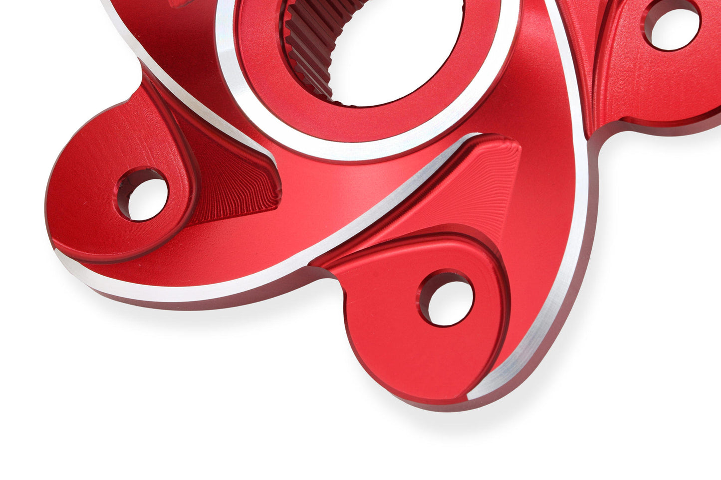 CNC Racing NEW STYLE Bicolor Small Rear Sprocket Flange for Ducati