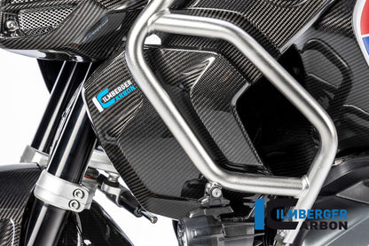 Ilmberger Carbon Flap / Watercooler Cover, Left Side for the BMW R 1250 GS Adventure 2019
