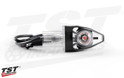 TST Industries MECH-GTR Front LED Turn Signals for Yamaha FZ-07 / FZ-09 (2021+) and MT-03 (2020+)