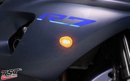 TST Industries HALO-GTR Front Flushmount LED Turn Signals for Yamaha YZF-R7