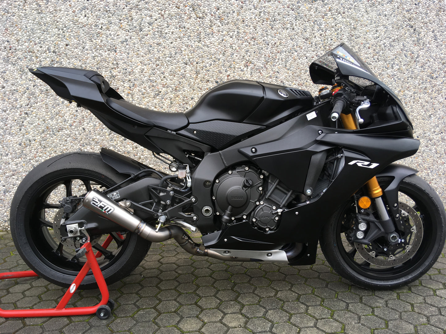 FM Projects Titanium Exhaust for the Yamaha YZF-R1 (2015+)