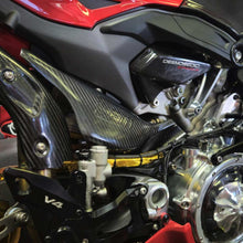FM Projects Carbon Fiber Exhaust Side Heat Shield for the Ducati Panigale V4 / S (2025+)