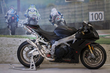 FM Projects GP Double Racing Half System / Slip-on in Titanium for Aprilia RSV4 1100 and Tuono