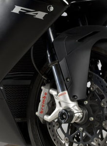 R&G Racing Fork Protectors (Small Ohlins forks) for the MV Agusta F4 RR '11-'20 / F4 RC '15-'20