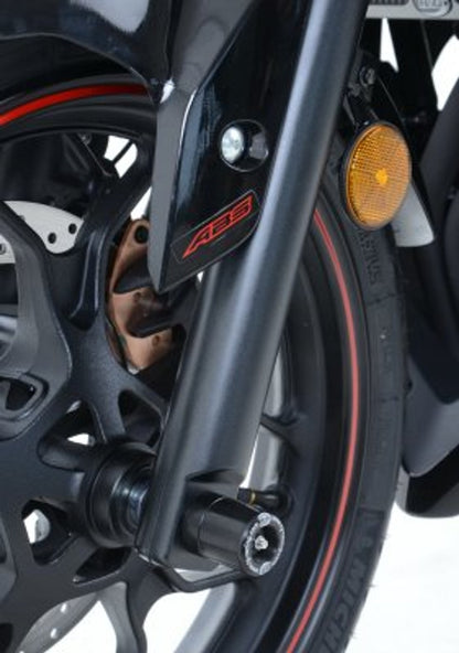 R&G Racing Fork Protectors for Yamaha YZF-R25 '14-'22, YZF-R3 / MT-25 '15-'22, MT-03 '06-'22