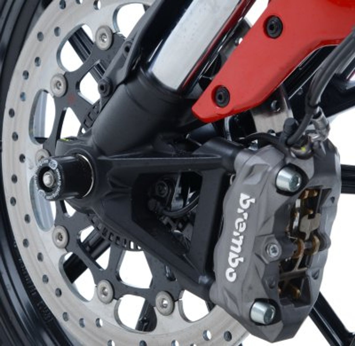 R&G Racing Fork Protectors for the Ducati Scrambler 400 / 800