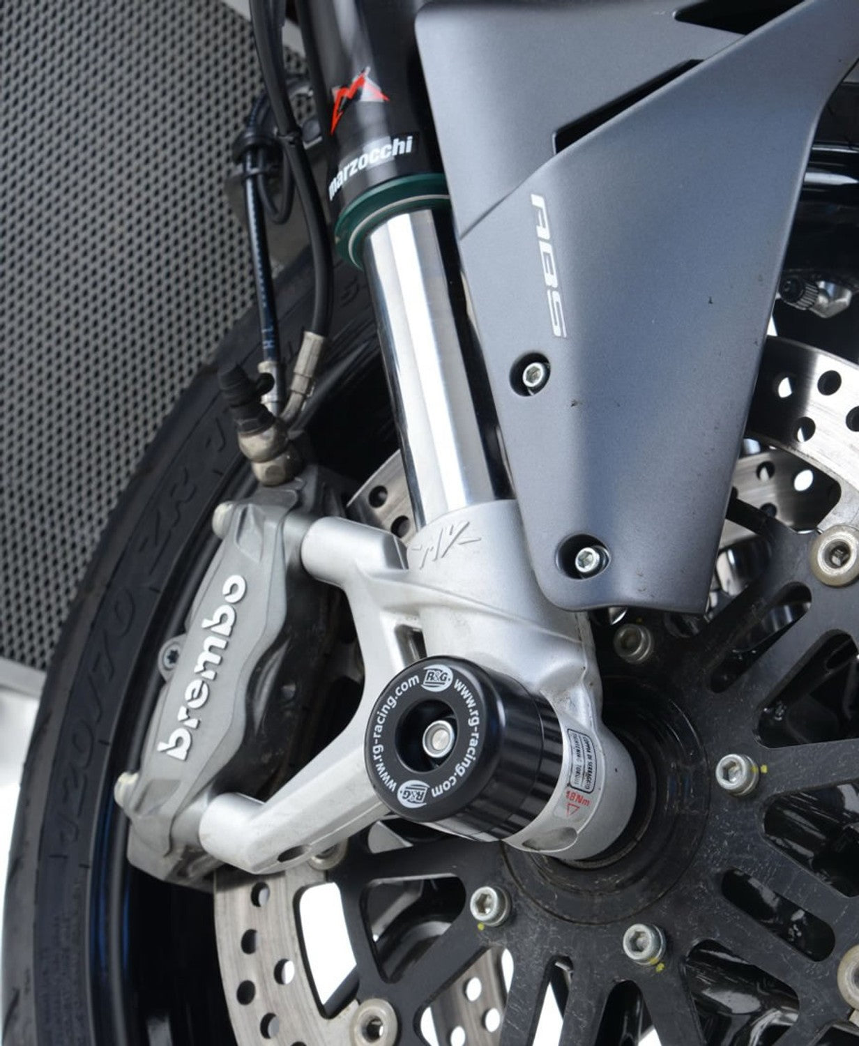R&G Racing Fork Protectors for the MV Agusta Stradale 800 '14-'18 / Turismo Veloce 800 '14-'22