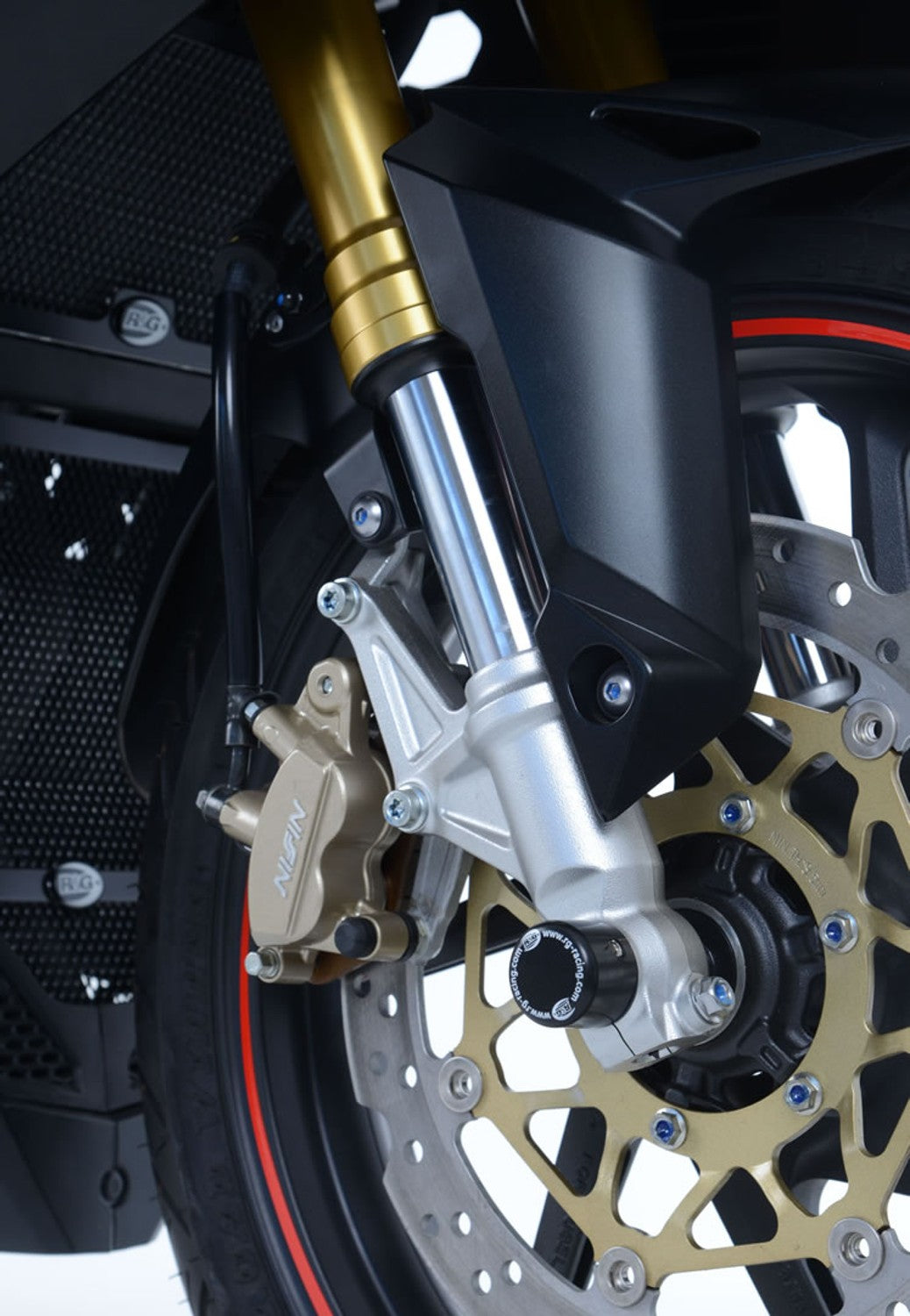 R&G Racing Fork Protectors for Honda CBR250RR and Yamaha XMAX 300 '17-'22