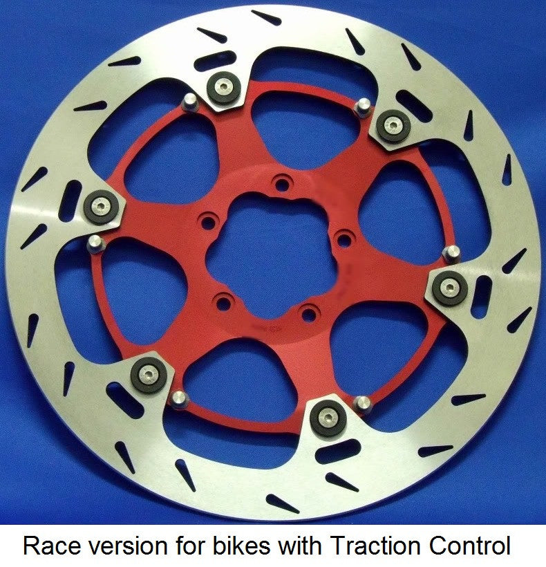 Alth 'Street' version Front Brake Rotor Pair for Bikes With Traction Control / ABS