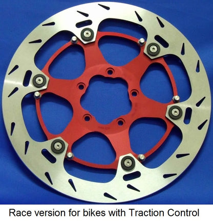 Alth 'Street' version Front Brake Rotor Pair for Bikes With Traction Control / ABS