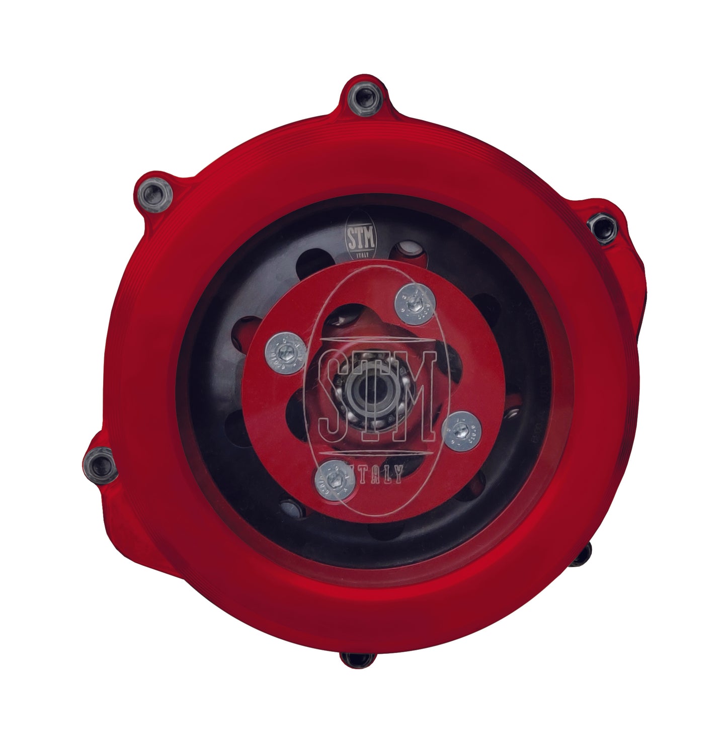 STM Clear Off Road Clutch Cover for Honda CRF450
