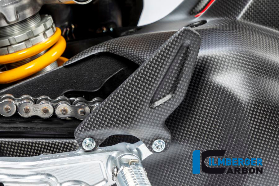 Ilmberger Carbon Heelguard, Left for the Ducati Panigale V4,V4 S,V4 R '18-22 / Streetfighter V2 '22 / Streetfighter V4 '20-23
