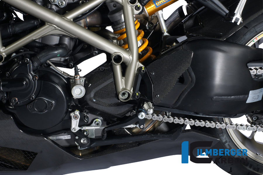 Ilmberger Carbon Heel Protector Left, Carbon for the Ducati Streetfighter 1100 '09 / Streetfighter 848 '12