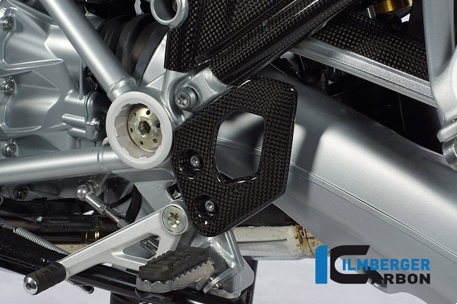 Ilmberger Carbon Heel Guards, Left Carbon for the R 1200 GS '13-17, R 1200 GS Adventure 2014