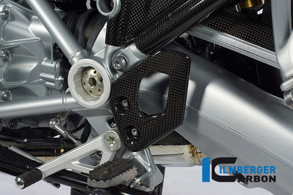 Ilmberger Carbon Heel Guards, Left Carbon for the R 1200 GS '13-17, R 1200 GS Adventure 2014