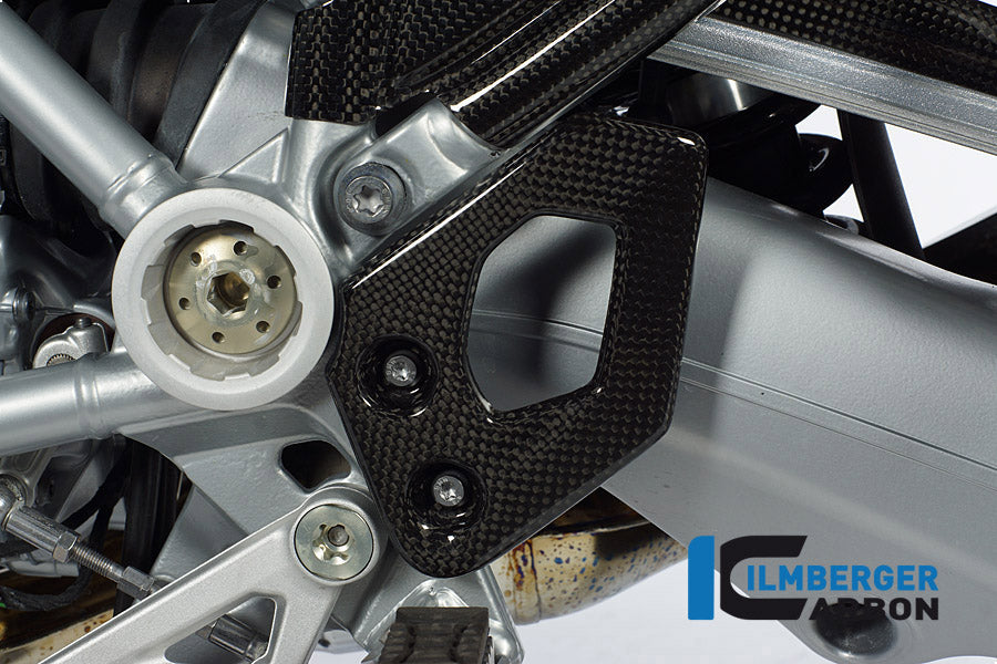 Ilmberger Carbon Heel Guards, Left Carbon for the R 1200 GS '13-17, R 1200 GS Adventure 2014