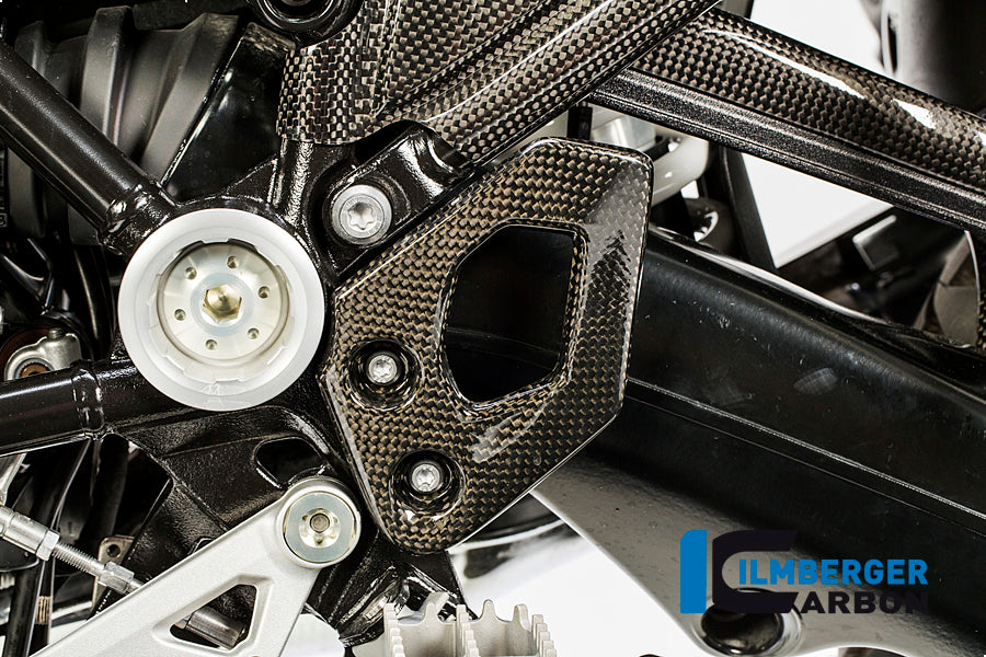 Ilmberger Carbon Heel Guards, Left Carbon for the R 1200 GS '13-17, R 1200 GS Adventure 2014