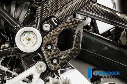 Ilmberger Carbon Heel Guards, Left Carbon for the R 1200 GS '13-17, R 1200 GS Adventure 2014