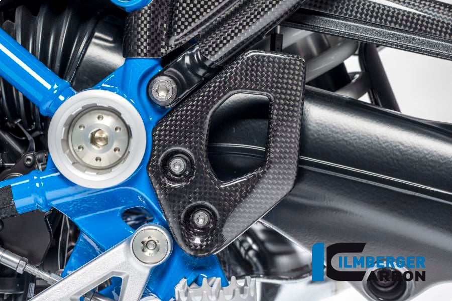Ilmberger Carbon Heel Guards, Left Carbon for the R 1200 GS '13-17, R 1200 GS Adventure 2014