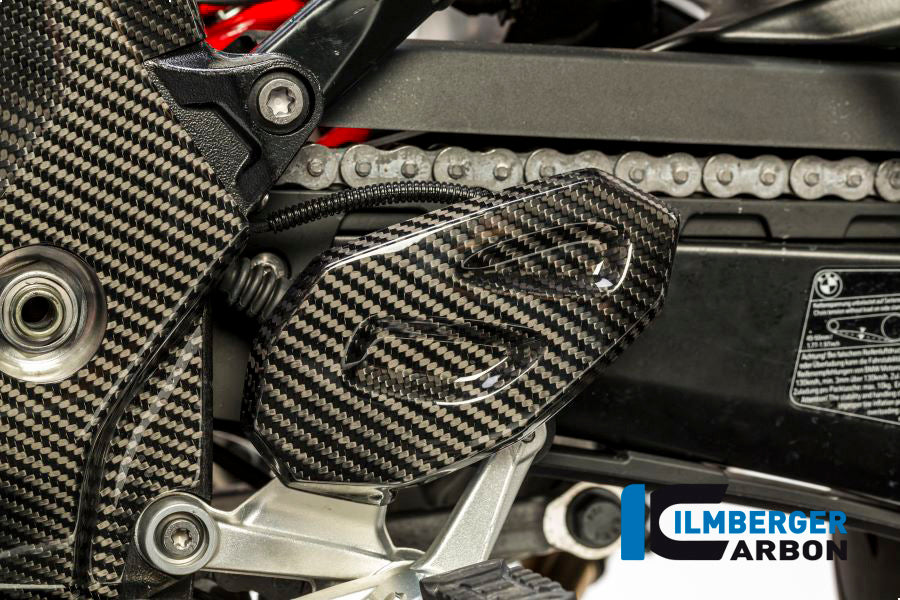 Ilmberger Carbon Heel Guard, Left Side for the BMW S 1000 XR 2015-2019