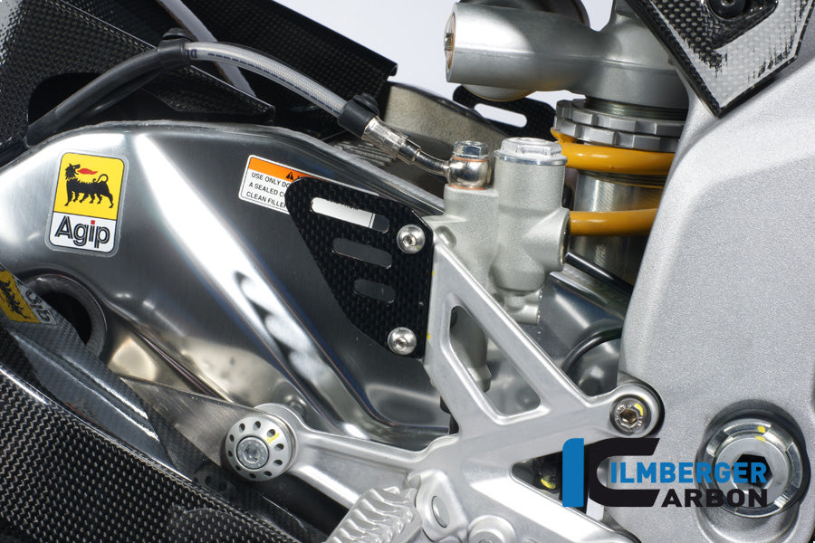Ilmberger Carbon Heelprotectors Left/Right Driver Carbon for the Aprilia RSV4 09-24 / Tuono V4 '11-24