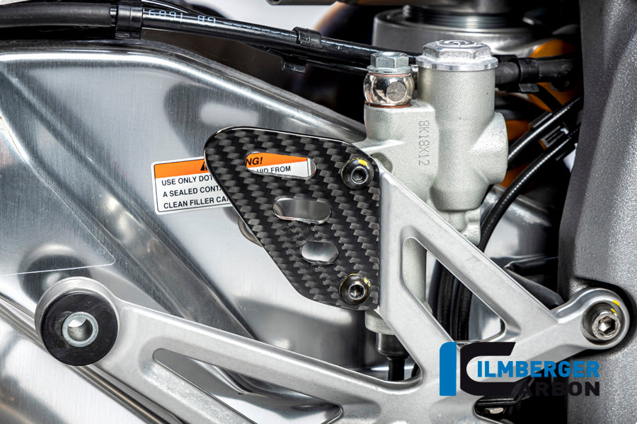 Ilmberger Carbon Heelprotectors Left/Right Driver Carbon for the Aprilia RSV4 09-24 / Tuono V4 '11-24