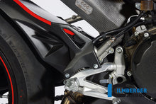 Ilmberger Carbon Heel Guards (Set -Left and Right) Matt for the Ducati 1199 Panigale / 1199 Panigale R '12-14 / 1299 Panigale '15 / 899 Panigale '13-14 / Panigale V2 '20-25