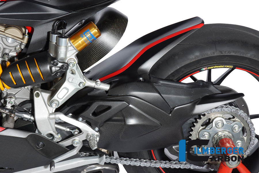 Ilmberger Carbon Heel Guards (Set -Left and Right) Matt for the Ducati 1199 Panigale / 1199 Panigale R '12-14 / 1299 Panigale '15 / 899 Panigale '13-14 / Panigale V2 '20-25