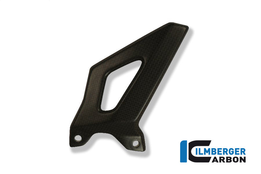 Ilmberger Carbon Heel Guards (Set -Left and Right) Matt for the Ducati 1199 Panigale / 1199 Panigale R '12-14 / 1299 Panigale '15 / 899 Panigale '13-14 / Panigale V2 '20-25