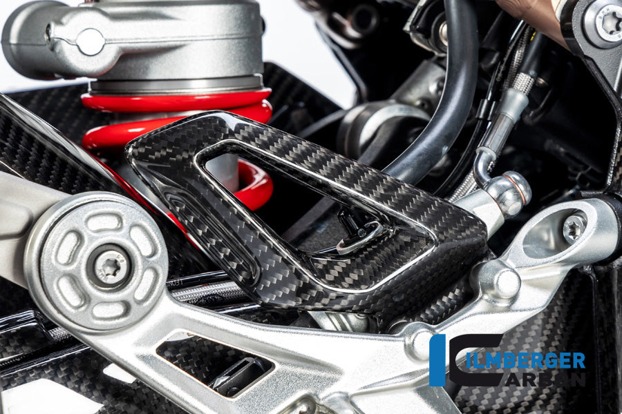Ilmberger Carbon Heel Guard, Right for the BMW M 1000 R '23-24 / S1000 RR '19-23 / M 1000 RR '21-24