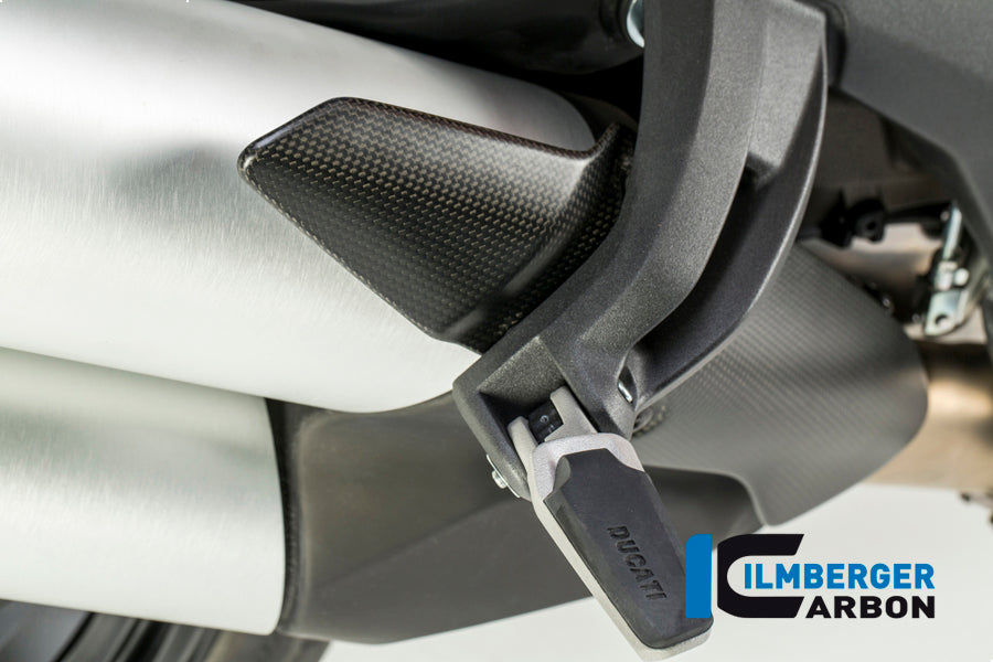 Ilmberger Carbon Heelguard, Right Side for the Ducati Monster 1200/S '14-16