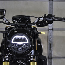 New Rage Cycles (NRC) Front Turn Signals for The Indian FTR 1200 (Flat Track Racer)