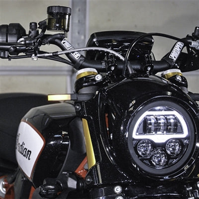 New Rage Cycles (NRC) Front Turn Signals for The Indian FTR 1200 (Flat Track Racer)