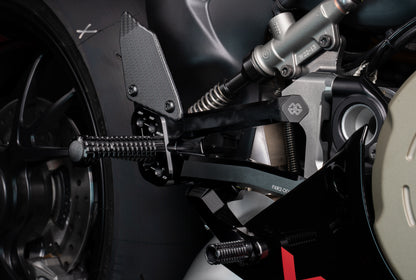 Gilles FXR2 Racing Rearsets for Ducati Panigale V4 / S / R / Speciale (18-24)