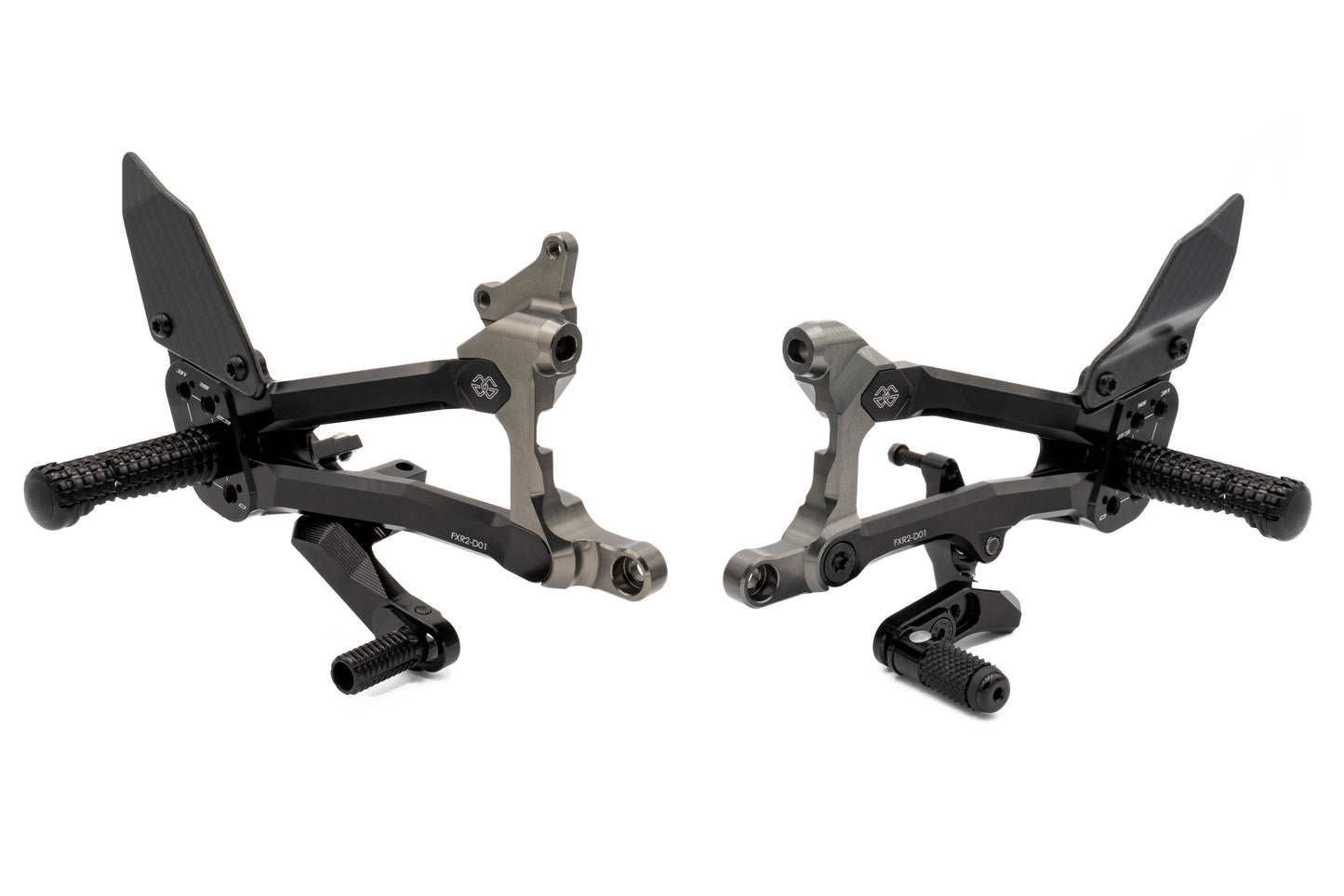 Gilles FXR2 Racing Rearsets for Ducati Panigale V4 / S / R / Speciale (18-24)