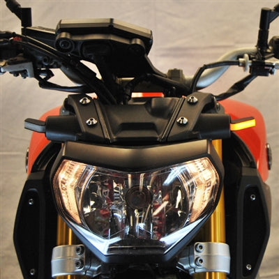 New Rage Cycles (NRC) Yamaha FZ-09 (MT-09) Front Turn signal Kit (2014-2016)