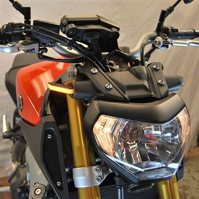 New Rage Cycles (NRC) Yamaha FZ-09 (MT-09) Front Turn signal Kit (2014-2016)