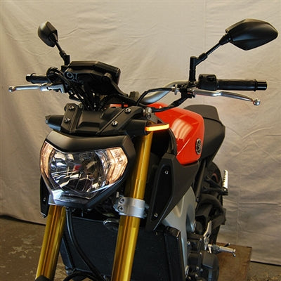 New Rage Cycles (NRC) Yamaha FZ-09 (MT-09) Front Turn signal Kit (2014-2016)