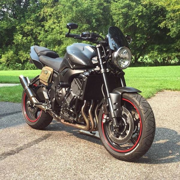 Motodemic Custom Headlight Brackets for Yamaha FZ8