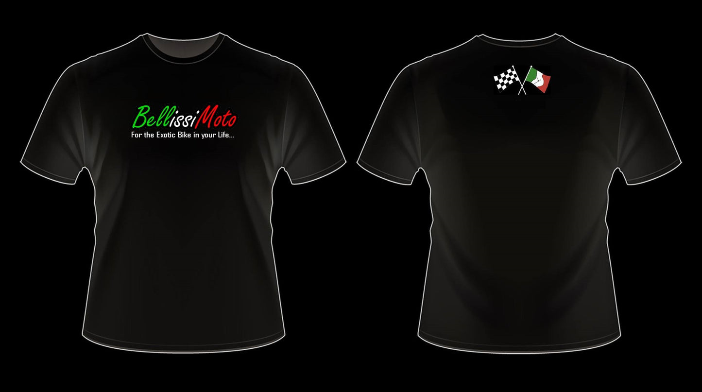 BellissiMoto "Flag to Flag" T-Shirt