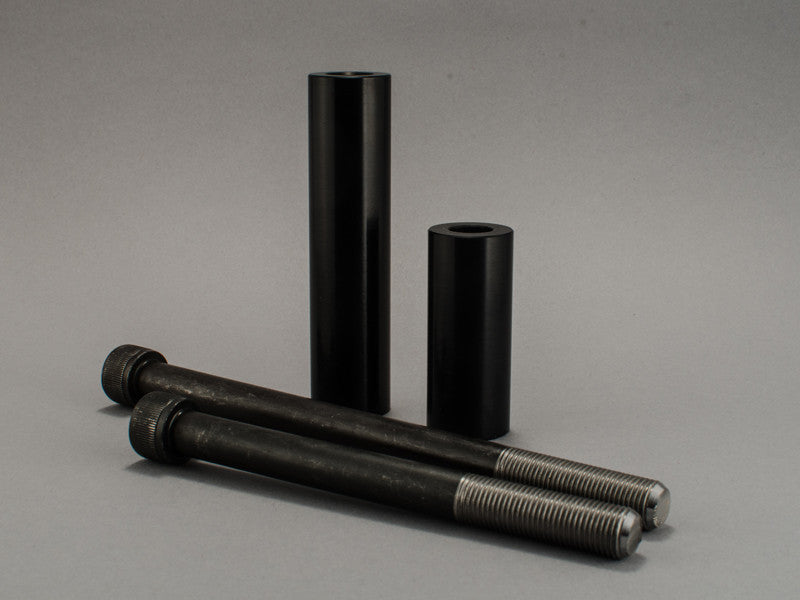 WOODCRAFT Ducati Monster 821  1200 Frame Slider Base Kit Assembly Complete with 50-1599 Pucks