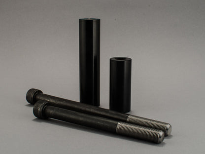 WOODCRAFT Ducati Monster 821  1200 Frame Slider Base Kit Assembly Complete with 50-1599 Pucks