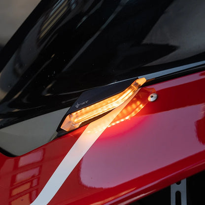 DB Race FLY Mirror Delete Sequential Indicators for the Ducati Panigale V4 / V2 (18-24)