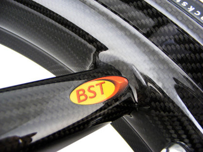 BST Mamba TEK 7 Spoke Carbon Fiber Rear Wheel for the BMW S1000RR, S1000R, and HP4 (09-20) - 6.0 x 17