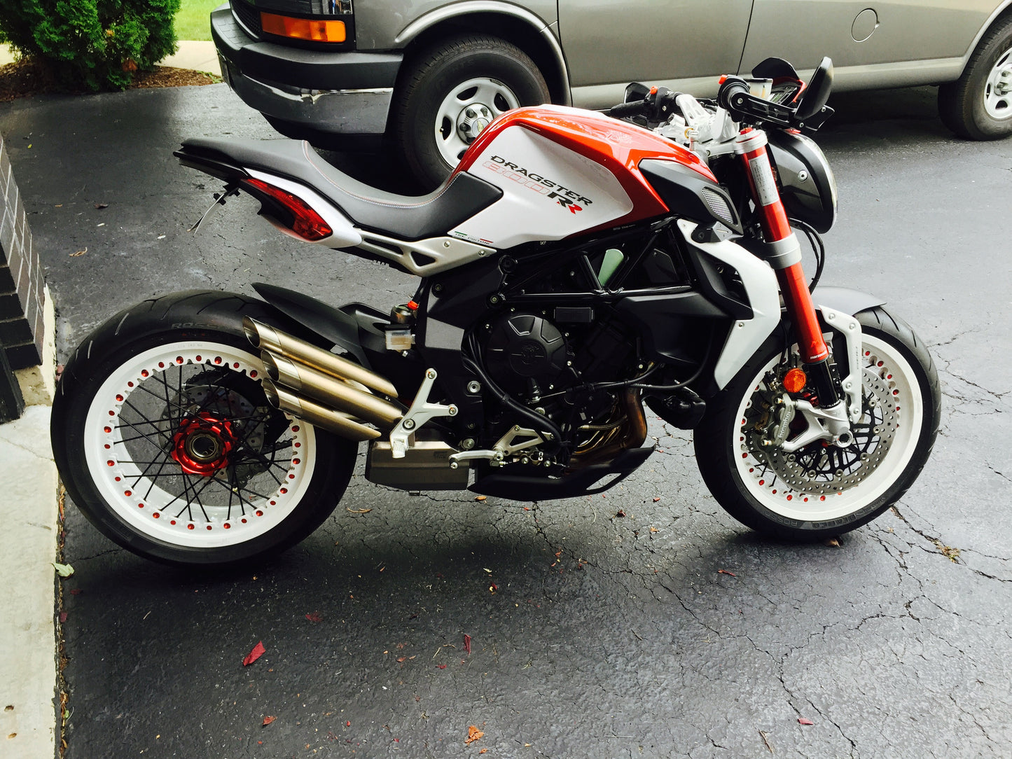 BODIS TRIOBOLICO Exhaust for MV Agusta F3 / Brutale 675/800 and Dragster