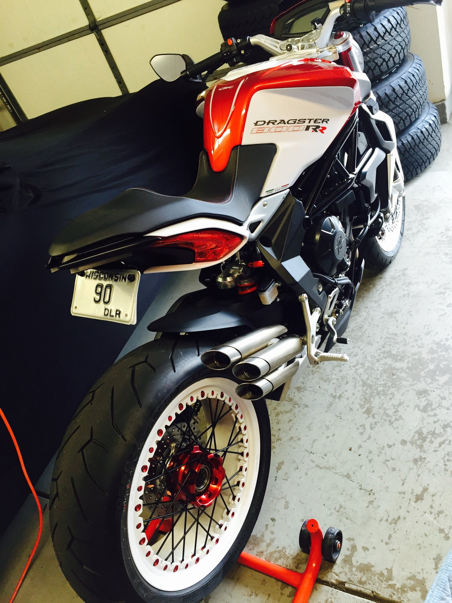 BODIS TRIOBOLICO Exhaust for MV Agusta F3 / Brutale 675/800 and Dragster