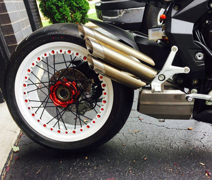 BODIS TRIOBOLICO Exhaust for MV Agusta F3 / Brutale 675/800 and Dragster