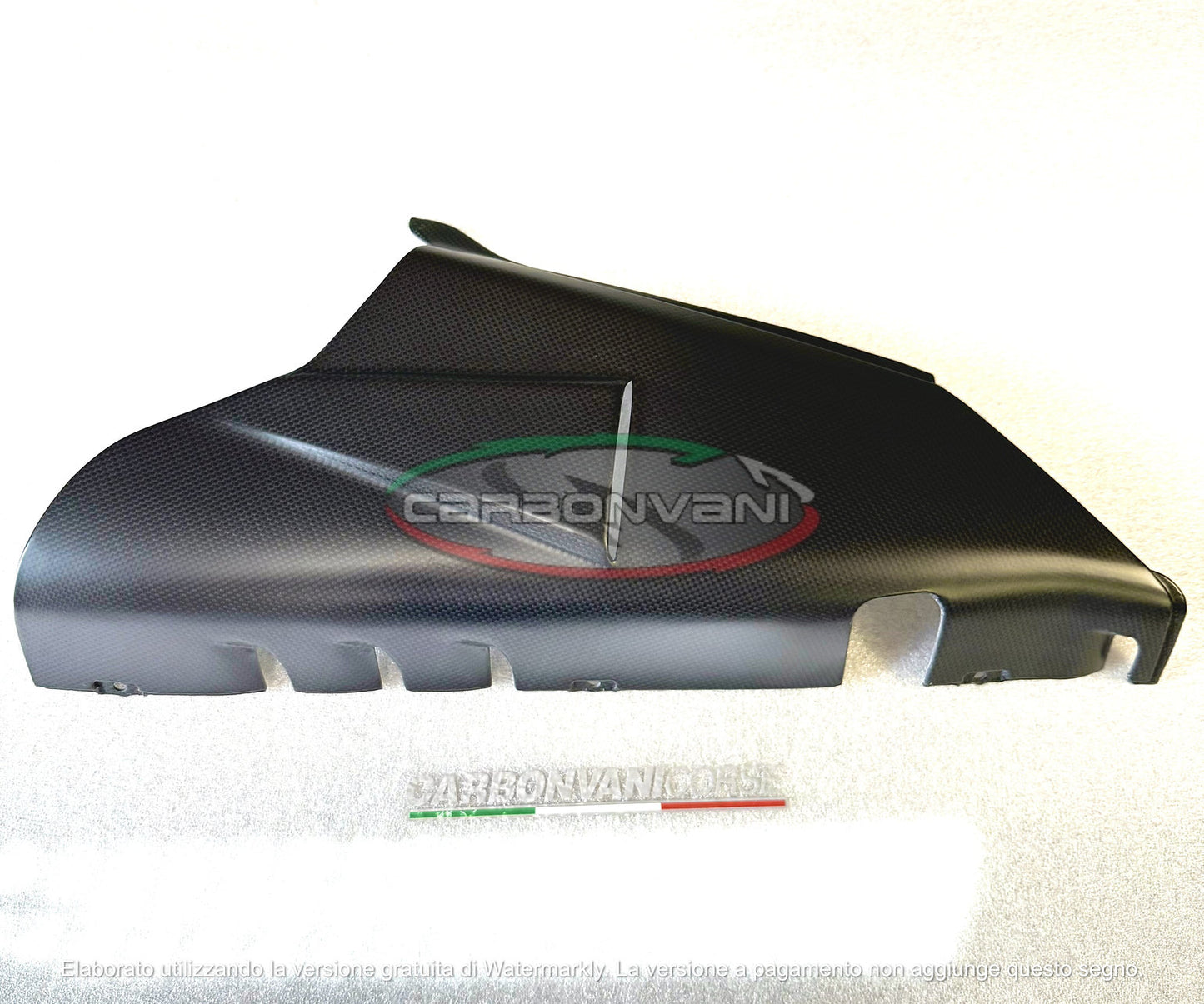 Carbonvani - Ducati Panigale V4 Carbon Fiber LONG Belly Pan (2025+)