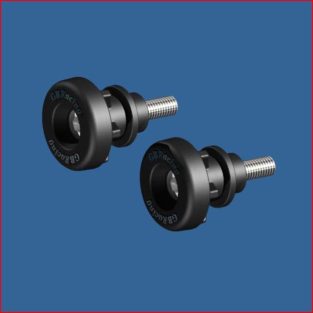 GB Racing Swingarm Spools Paddock Stand/Bobbin Set 8mm for BMW, Honda, Kawasaki, KTM, Suzuki, Triumph